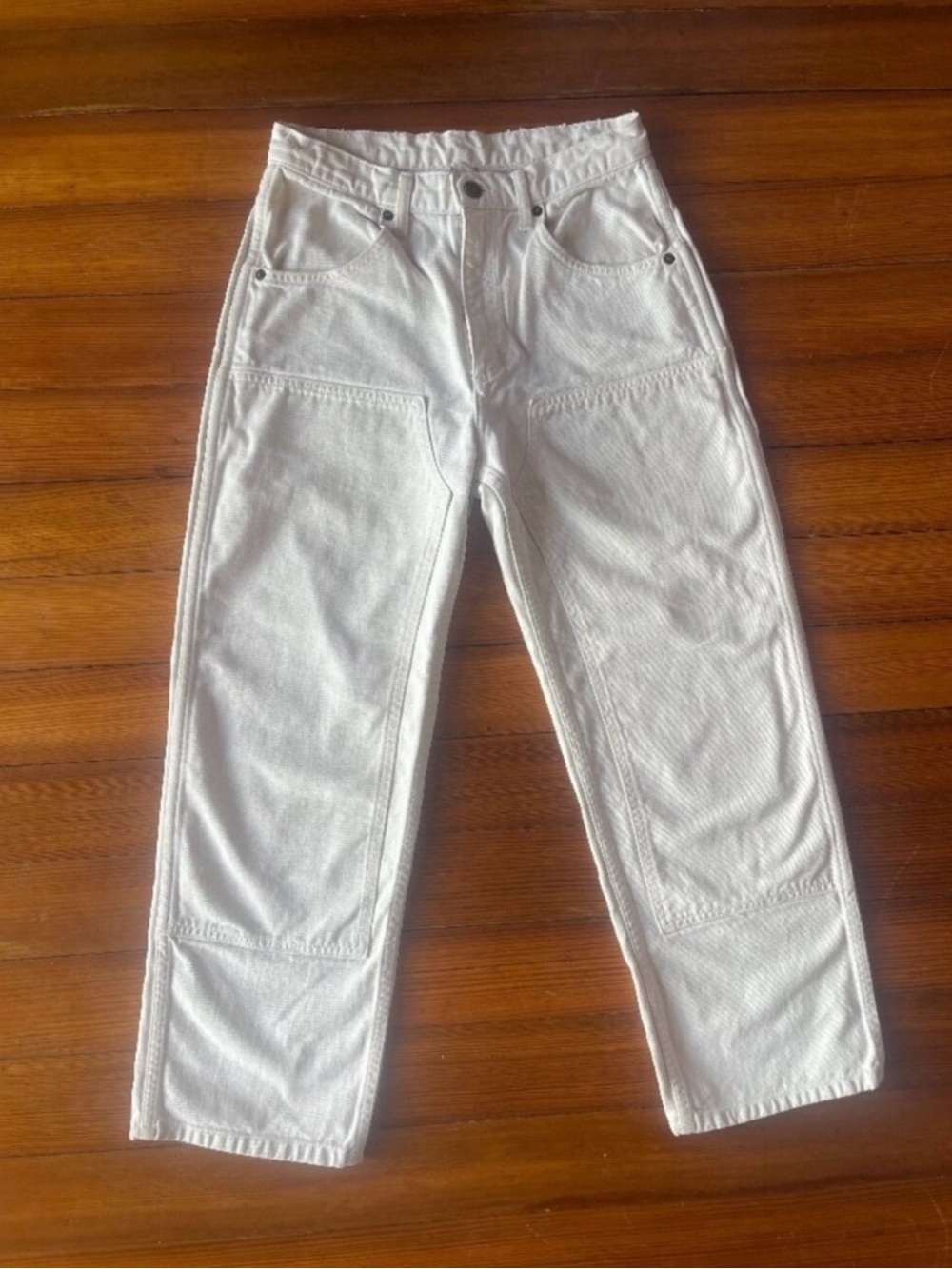 Rudy Jude Women’s White Cargo Jeans